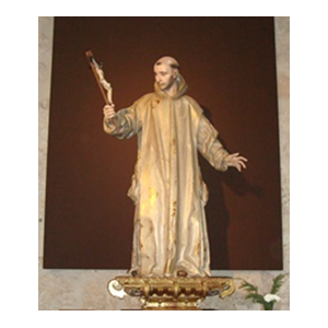 info document - San Bruno, fundador de los Cartujos. Escultura de M. de Pereira S.XVII.