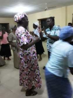 Enfin des pas de danse