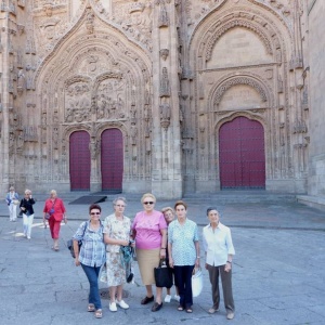 En la mañana del día 30 tuvimos un rato para ir a Salamanca y ver sus maravillas.